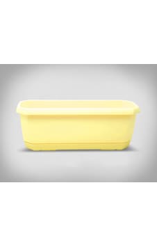Plastik Stil Balkon Saksı Sarı 8,5 Litre 2 Adet Plastik Stil Balkon Saksı Sarı 8,5 Litre 2 Adet