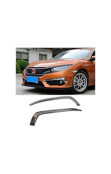 Honda Civic 2016 Sonrası Sis Lambası Kaplama Krom