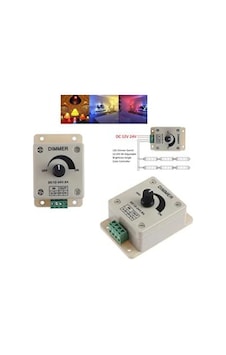 Dc 12V 24V 8A Dimmer -- Led Dimmer - Lamba Motor Kontrol Pwm Dc 12V 24V 8A Dimmer -- Led Dimmer - Lamba Motor Kontrol Pwm
