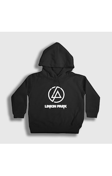 Presmono Unisex Çocuk Logo Linkin Park Kapüşonlu Sweatshirt Siyah Presmono Unisex Çocuk Logo Linkin Park Kapüşonlu Sweatshirt Siyah