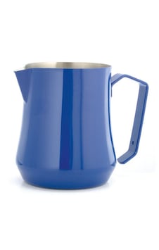 Motta Paslanmaz Çelik Profesyonel Mavi Tulip Süt Potu 500ml Mspt-500m Motta Paslanmaz Çelik Profesyonel Mavi Tulip Süt Potu 500ml Mspt-500m
