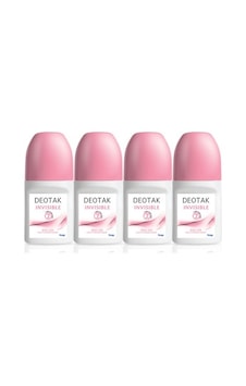 Deotak Invisible Kadın Roll-On Deodorant 35 ML x 4 Deotak Invisible Kadın Roll-On Deodorant 35 ML x 4