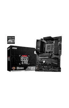 Msı B550-a Pro Ddr4 3200mhz 1xhdmı 1xdp 2xm.2 Usb 3.2 Atx Am4 Amd 5000/4000g/3000 Serileri İle Uyum
