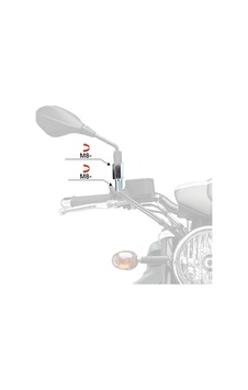 Mg Moto -8-8 Ayna Adaptörü