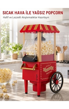 Mey İthalat Sağlıklı Atıştırmalıklar İçin Yağsız Popcorn Makinesi Mey İthalat Sağlıklı Atıştırmalıklar İçin Yağsız Popcorn Makinesi