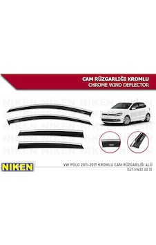 Vw Polo 6R 2010 2011 2012 2013 2014 Nıken Kromlu Cam Rüzgarlığı Vw Polo 6R 2010 2011 2012 2013 2014 Nıken Kromlu Cam Rüzgarlığı