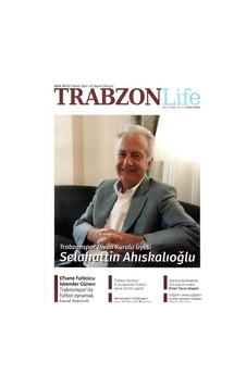 Trabzon Life Aylık Kültür Sanat Spor Ve Yaşam Dergisi - 2017 Yılı Kasım Sümela Manastırı Eski Basım Retro Koleksiyon