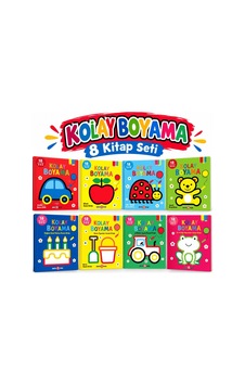 Beta Kids Kolay Boyama Seti 8 Kitap