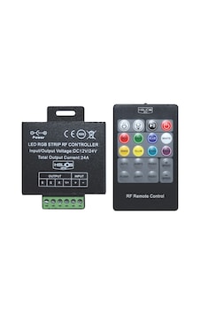 Rgb Led Kontrolörü Hs 3601 Siyah