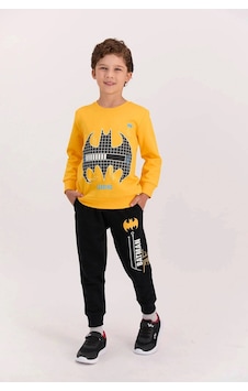 Batman Lisanslı Sarı Erkek Çocuk Eşofman Takımı Batman Lisanslı Sarı Erkek Çocuk Eşofman Takımı