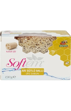 Softem Arı Sütlü Ballı Lifli Sabun 130 G Softem Arı Sütlü Ballı Lifli Sabun 130 G