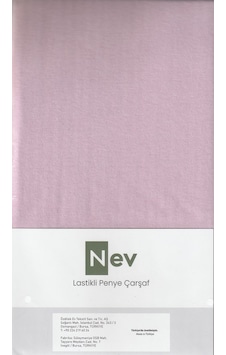Nev Penye Çarşaf Fitted Açık Pembe 160x200+30 Nev Penye Çarşaf Fitted Açık Pembe 160x200+30