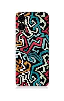 Tecno Spark 9 Pro Uyumlu Pop Art Grafiti Grunge Desenli Silikon Kılıf Tecno Spark 9 Pro Uyumlu Pop Art Grafiti Grunge Desenli Silikon Kılıf