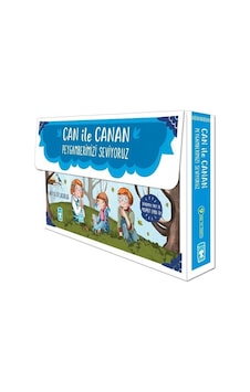 Can ile Canan-Peygamberimizi Seviyoruz Seti-5 Kitap Takım - Nefise Atçakarlar - Timaş Çocuk Can ile Canan-Peygamberimizi Seviyoruz Seti-5 Kitap Takım - Nefise Atçakarlar - Timaş Çocuk