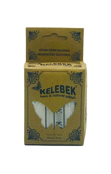 Kelebek Doğal Sabun Kese 1 Adet