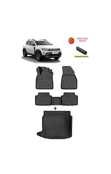 Renault Duster Eco G / E-tech / Tce 4x2 2024 Sonrası Uyumlu 3d Havuzlu Paspas Ve 3d Sabit Zemin Bagaj Havuzu Seti Asma Koku Ve Numaratör Hediyeli Renault Duster Eco G / E-tech / Tce 4x2 2024 Sonrası Uyumlu 3d Havuzlu Paspas Ve 3d Sabit Zemin Bagaj Havuzu Seti Asma Koku Ve Numaratör Hediyeli