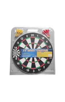 Delta Dart Seti 43 CM 17 İnç + 6 Dart Oku 6 G Hedef Tahtası Delta Dart Seti 43 CM 17 İnç + 6 Dart Oku 6 G Hedef Tahtası