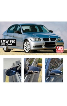 Bmw 3 Serisi E90 Makyajsız Yarasa Ayna Kapağı - 2003 - 2008 Bmw 3 Serisi E90 Makyajsız Yarasa Ayna Kapağı - 2003 - 2008