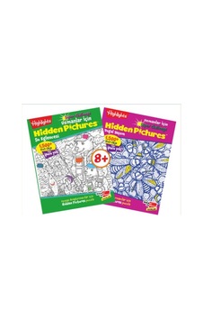 Highlights Uzmanlar için Hidden Pictures Gizli Resimler 2'Li Set
