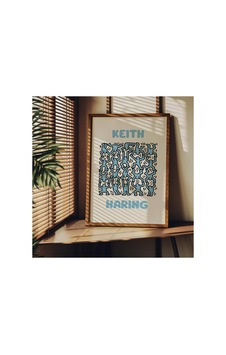 Keith Haring Çerçevesiz Poster, Modern Dekoratif Çerçevesiz Poster, Tablo, Keithharing-6, 21 X 30 Sku: Zeusb0dt9qj4bc