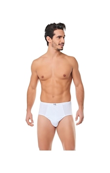 Seher Yıldızı Erkek 12'Li Slip Külot Beyaz Seher Yıldızı Erkek 12'Li Slip Külot Beyaz