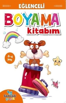 Eğlenceli Boyama Kitabım - Turuncu Kitap- Sancak Çocuk Eğlenceli Boyama Kitabım - Turuncu Kitap- Sancak Çocuk