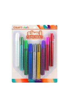 Craft And Arts Yıkanabilir Simli Yapıştırıcı 9 Renk 11 Ml 51014104