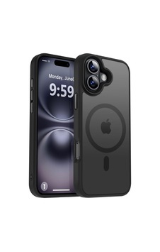 Güçlü Manyetik Telefon Kılıfı, Mag-safe İle Uyumlu Askeri Düzey Düşme Koruması Güçlü Silikon Kenarlar İnce Yarı Saydam Mat Koruyucu Kılıf Siyah, Apple iPhone Uyumlu 16 6,1 İnç Sku: Zeusb0f1lm3p52 Güçlü Manyetik Telefon Kılıfı, Mag-safe İle Uyumlu Askeri Düzey Düşme Koruması Güçlü Silikon Kenarlar İnce Yarı Saydam Mat Koruyucu Kılıf Siyah, Apple iPhone Uyumlu 16 6,1 İnç Sku: Zeusb0f1lm3p52