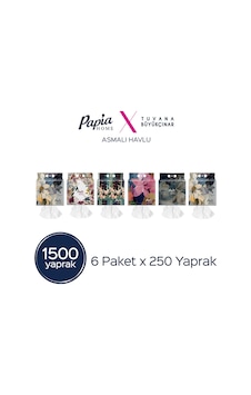 Papia Home Asmalı Havlu 1500 Yaprak Papia Home Asmalı Havlu 1500 Yaprak
