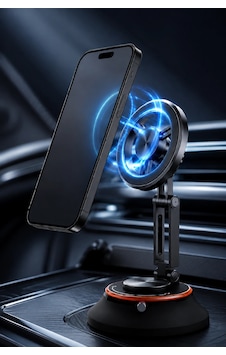 Hepu Hp-aa01 Güçlü Manyetik Katlanabilir 360 Döner Torpido Üstü Araç İçi Telefon Tutucu