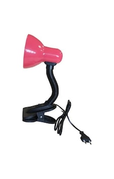 Mobgift Kıskaçlı/mandallı Spiralli Retro Öğrenci Çalışma Masa Lambası Pembe Mobgift Kıskaçlı/mandallı Spiralli Retro Öğrenci Çalışma Masa Lambası Pembe