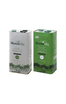 Monteida Soğuk Sıkım Sızma Zeytinyağı Teneke 5 L + Monteida Soğuk Sıkım Zeytinyağı Teneke 5 L Monteida Soğuk Sıkım Sızma Zeytinyağı Teneke 5 L + Monteida Soğuk Sıkım Zeytinyağı Teneke 5 L