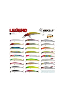 Port Fısh Wily Legend 90F 9Cm Maket Balık (5.8Gr) Port Fısh Wily Legend 90F 9Cm Maket Balık (5.8Gr)