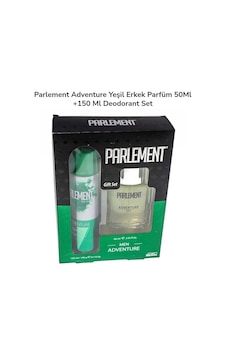 Parlement Adventure Yeşil Erkek Parfüm 50ml+150 Ml Deodorant Set