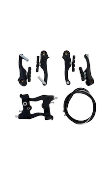 V-brake Fren Takımı Full Set Plastik Siyah