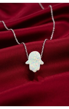 Çekirdekjewelry Opal Taşlı Fatma Eli Kolye 925 Ayar Gümüş Işıltılı Ve Zarif Hediye Gümüş Çekirdekjewelry Opal Taşlı Fatma Eli Kolye 925 Ayar Gümüş Işıltılı Ve Zarif Hediye Gümüş