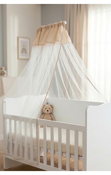 L Model Bebek Beşik Cibinliği Kahverengi L Model Bebek Beşik Cibinliği Kahverengi