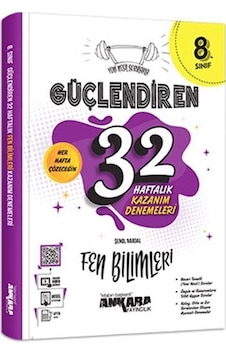 8. Sınıf Fen Bilimleri Güçlendiren 32 Haftalık Kazanım Denemeleri Ankara Yayıncılık 8. Sınıf Fen Bilimleri Güçlendiren 32 Haftalık Kazanım Denemeleri Ankara Yayıncılık