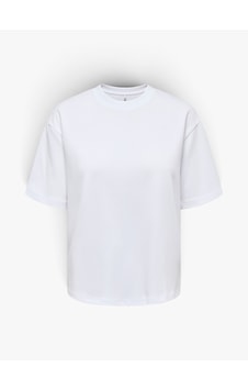 Only Onlsuperıor Ss Oneck Loosetop Jrs Noos Kadın Beyaz T-shirt - 15377604 Only Onlsuperıor Ss Oneck Loosetop Jrs Noos Kadın Beyaz T-shirt - 15377604