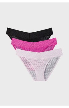 Calvin Klein Bayan 3 Lü Külot Lv00qd5305 Fbs Siyah Pembe Fuşya Siyah Pembe Fuşya