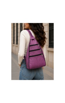 Levano Leather %100 Hakiki İtalyan Kuzu Derisi Kadın Sırt Çantası Mor Levano Leather %100 Hakiki İtalyan Kuzu Derisi Kadın Sırt Çantası Mor