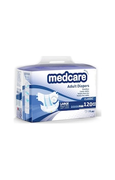Medcare Classic Belbantlı Yetişkin Hasta Bezi L 120'li Medcare Classic Belbantlı Yetişkin Hasta Bezi L 120'li