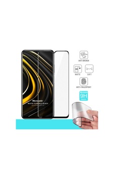 Microsonic Xiaomi Poco M3 Seramik Matte Flexible Ekran Koruyucu Siyah Microsonic Xiaomi Poco M3 Seramik Matte Flexible Ekran Koruyucu Siyah
