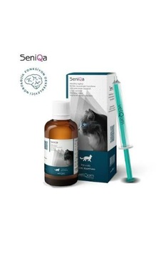 Vetqom Seniqa Kedi İçin Yaşlanma Karşıtı, Zihinsel Fonksiyon & Organ Sağlığı Destekleyici Takviye