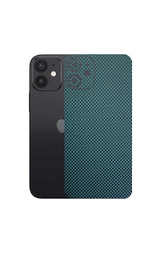 Kapps Iphone 12 Mini İle Uyumlu Fiber Serisi Premium Arka Kapak Kaplama Kenarlar Yoktur