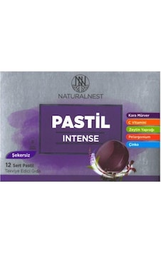 Naturalnest Intense Şekersiz 12 Sert Pastil