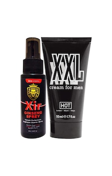Xir Delayspray 60 Ml + Hotxxl Krem : Erkeğe Zaman Geci.ktirici Set Xir Delayspray 60 Ml + Hotxxl Krem : Erkeğe Zaman Geci.ktirici Set