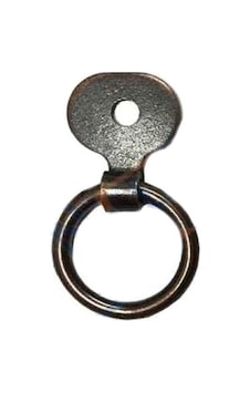 Halkalı Tablo, Çerçeve Askısı, Küçük, 15x28mm, Eskitme - 1 Adet Halkalı Tablo, Çerçeve Askısı, Küçük, 15x28mm, Eskitme - 1 Adet