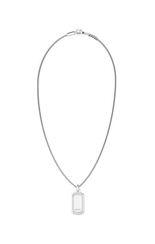 Guess Jewel Jgujumn05024jwsttu Erkek Kolye Metalik Gri Guess Jewel Jgujumn05024jwsttu Erkek Kolye Metalik Gri