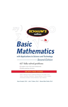 Schaum's Outline Of Basic Mathematics With Applications To Science And Technology, 2ed